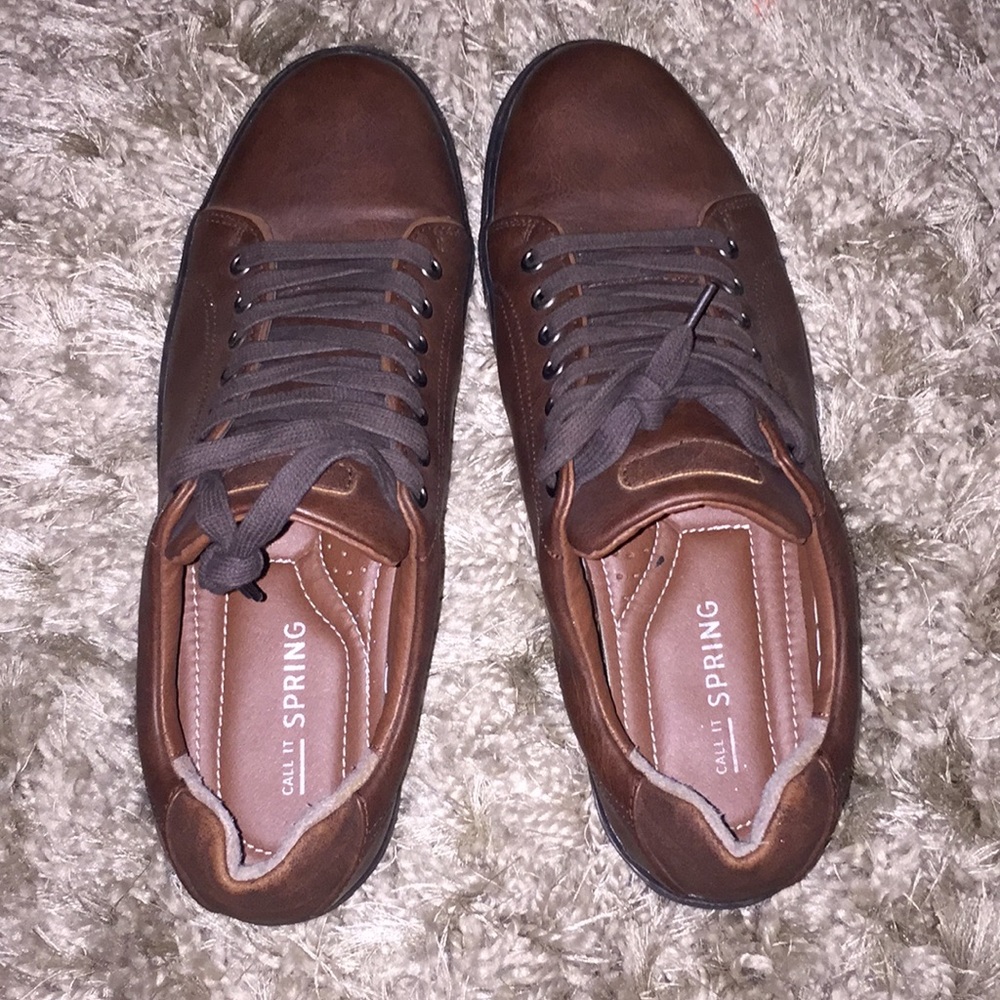 Men Call it Spring leather casual shoe!